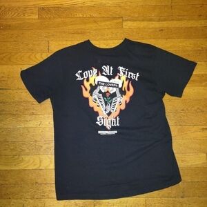 Love At First Sight Black Skeleton Graphic Tee From Truth + Theory Size Large